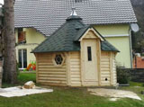 Utendørs Sauna-hytte 9,2 m2