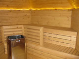 Utendørs Sauna-hytte 9,2 m2